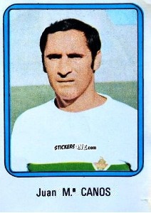 Cromo Canos - Vulcano Liga Spagnola 1975-1976 n. 78 - Ediciones Vulcano