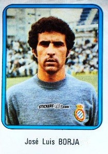 Figurina Borja - Vulcano Liga Spagnola 1975-1976 n. 90 - Ediciones Vulcano