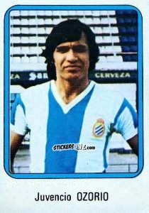 Figurina Ozorio - Vulcano Liga Spagnola 1975-1976 n. 96 - Ediciones Vulcano
