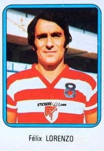 Cromo Lorenzo - Vulcano Liga Spagnola 1975-1976 n. 116 - Ediciones Vulcano