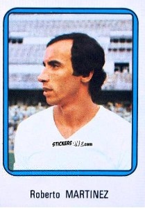 Sticker Martínez - Vulcano Liga Spagnola 1975-1976 n. 156 - Ediciones Vulcano