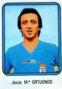 Cromo Ortuondo - Vulcano Liga Spagnola 1975-1976 n. 180 - Ediciones Vulcano
