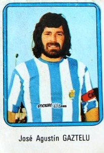 Cromo Gaztelu - Vulcano Liga Spagnola 1975-1976 n. 205 - Ediciones Vulcano