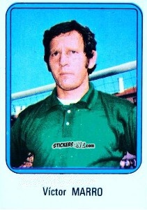 Cromo Marro - Vulcano Liga Spagnola 1975-1976 n. 252 - Ediciones Vulcano