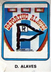Sticker Deoportivo Alavés - Vulcano Liga Spagnola 1975-1976 n. 279 - Ediciones Vulcano