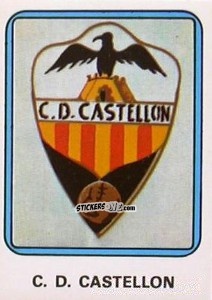 Cromo C.D. Castellón - Vulcano Liga Spagnola 1975-1976 n. 284 - Ediciones Vulcano