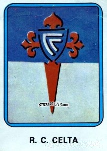 Cromo R.C. Celta - Vulcano Liga Spagnola 1975-1976 n. 285 - Ediciones Vulcano