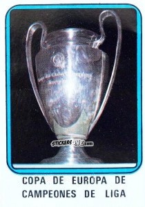 Figurina Copa de Europa de Campeones de Liga - Vulcano Liga Spagnola 1975-1976 n. 301 - Ediciones Vulcano
