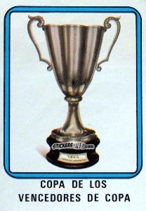 Cromo Copa de los Vencedores de Copa - Vulcano Liga Spagnola 1975-1976 n. 302 - Ediciones Vulcano