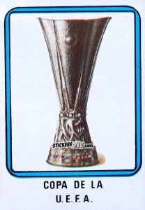 Cromo Copa de la U.E.F.A. - Vulcano Liga Spagnola 1975-1976 n. 303 - Ediciones Vulcano