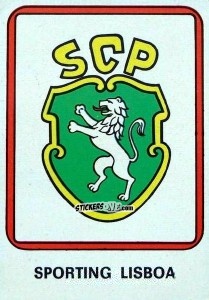 Cromo Sporting Lisboa - Vulcano Liga Spagnola 1975-1976 n. 318 - Ediciones Vulcano