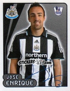 Cromo Jose Enrique - Premier League Inglese 2007-2008 n. 445 - Merlin