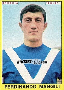 Cromo Ferdinando Mangili - Calciatori 1966-1967 n. 50 - Panini