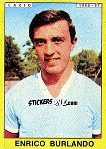 Cromo Enrico Burlando - Calciatori 1966-1967 n. 169 - Panini