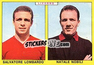 Cromo Lombardo / Nobili - Calciatori 1966-1967 n. 362 - Panini