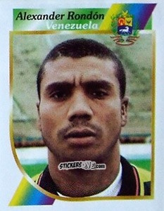 Sticker Alexander Rondón - Copa América 2001 n. 210 - Navarrete