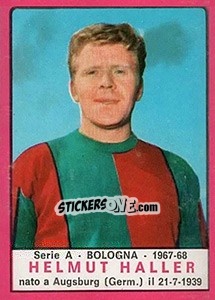 Figurina Helmut Haller - Calciatori 1967-1968 n. 26 - Panini
