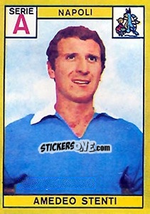Cromo Amedeo Stenti - Calciatori 1968-1969 n. 151 - Panini