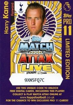 Sticker Harry Kane - English Premier League 2016-2017. Match Attax Extra n. P33 - Topps