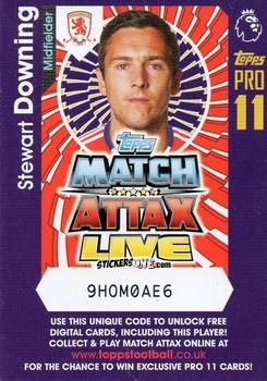 Cromo Stewart Downing - English Premier League 2016-2017. Match Attax Extra n. P19 - Topps