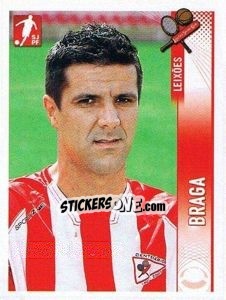 Cromo Braga - Futebol 2008-2009 n. 114 - Panini