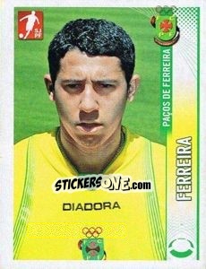Cromo Ferreira - Futebol 2008-2009 n. 186 - Panini