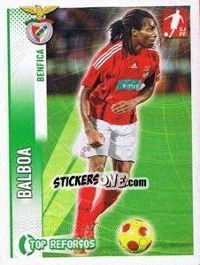Figurina Balboa (Benfica) - Futebol 2008-2009 n. 339 - Panini