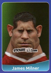 Cromo James Milner - Footballfan 2016 n. 48 - Simulacija