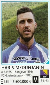 Cromo Haris Medunjanin - Brazil 2014 n. 79 - Rafo