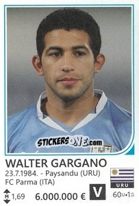 Cromo Walter Gargano - Brazil 2014 n. 462 - Rafo