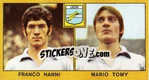 Figurina Franco Nanni / Mario Tomy - Calciatori 1969-1970 n. 144 - Panini