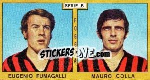Figurina Fumagalli / Colla - Calciatori 1969-1970 n. 324 - Panini