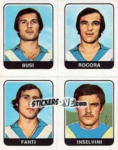 Figurina Busi / Rogora / Fanti / Inselvini - Calciatori 1972-1973 n. 418 - Panini