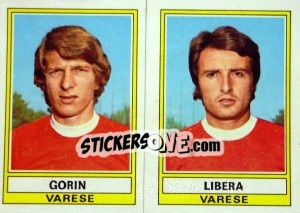 Cromo Gorin / Libera - Calciatori 1973-1974 n. 553 - Panini