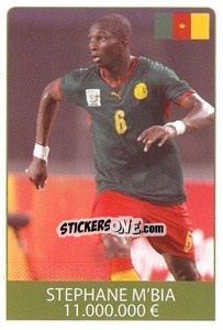 Figurina Stephane M'Bia - World Cup 2010 n. 383 - Rafo