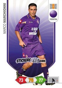 Figurina Marco Marchionni - Calciatori 2010-2011. Adrenalyn XL n. 106 - Panini