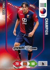 Figurina Luca Toni - Calciatori 2010-2011. Adrenalyn XL n. 124 - Panini