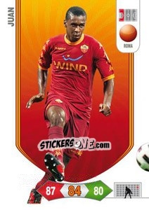 Cromo Juan - Calciatori 2010-2011. Adrenalyn XL n. 240 - Panini