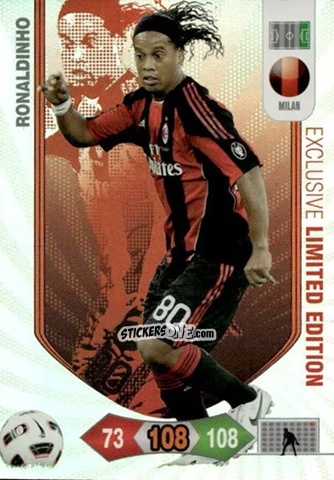 Cromo Ronaldinho - Calciatori 2010-2011. Adrenalyn XL n. LE3 - Panini
