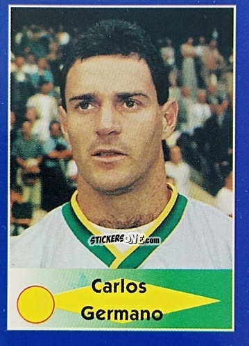 Sticker Carlos Germano - Mundial Francia 1998 n. 8 - Navarrete