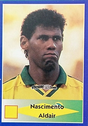 Cromo Nascimento Aldair - Mundial Francia 1998 n. 9 - Navarrete