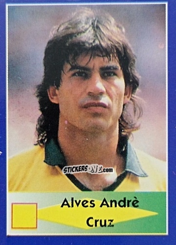 Cromo Alves Andre Cruz - Mundial Francia 1998 n. 12 - Navarrete