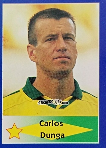 Figurina Carlos Dunga - Mundial Francia 1998 n. 14 - Navarrete