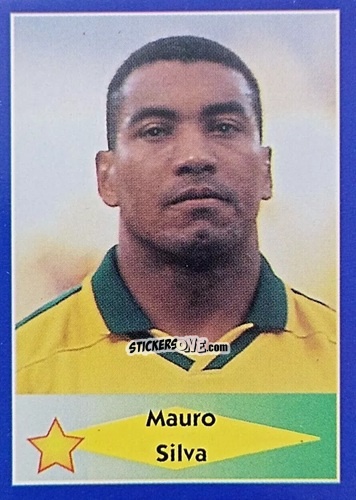 Sticker Mauro Silva - Mundial Francia 1998 n. 17 - Navarrete