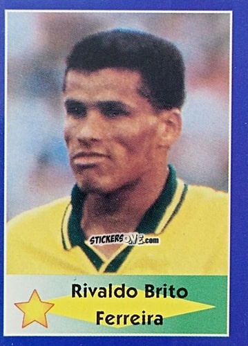 Figurina Rivaldo Brito Ferreira - Mundial Francia 1998 n. 19 - Navarrete