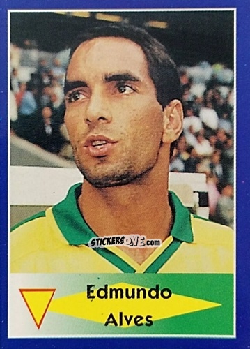 Sticker Edmundo Alves - Mundial Francia 1998 n. 22 - Navarrete