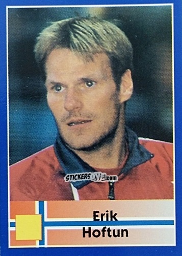 Figurina Erik Hoftun - Mundial Francia 1998 n. 46 - Navarrete