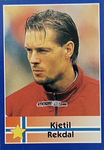 Figurina Kjetil Rekdal - Mundial Francia 1998 n. 50 - Navarrete