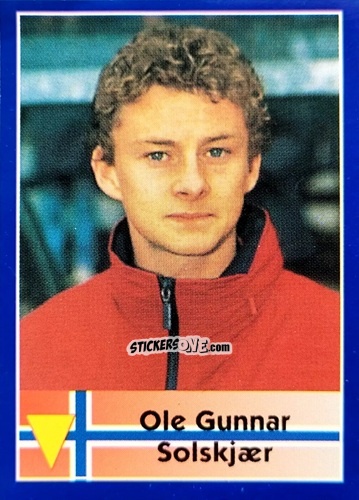 Cromo Ole Gunnar Solskjær - Mundial Francia 1998 n. 56 - Navarrete