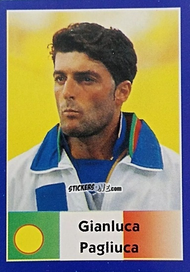 Cromo Gianluca Pagliuca - Mundial Francia 1998 n. 74 - Navarrete